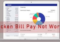 quicken bill pay not working