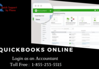 Login as an accountant in QuickBooks Online